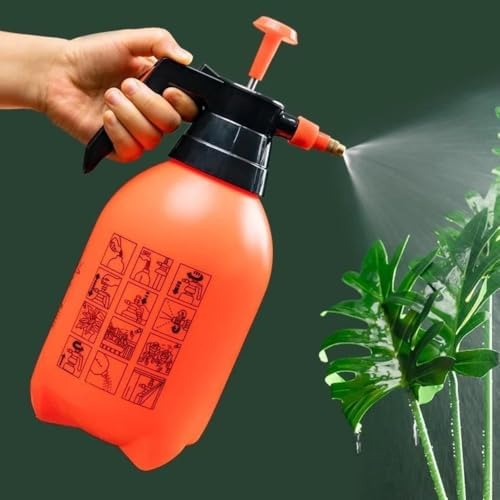 Pulverizador Manual de Pressão 2L para Jardinagem e Limpeza – Bor...