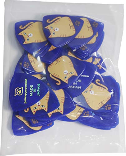 Daiking茶トラギターピックトライアングル0.75mm50枚パック