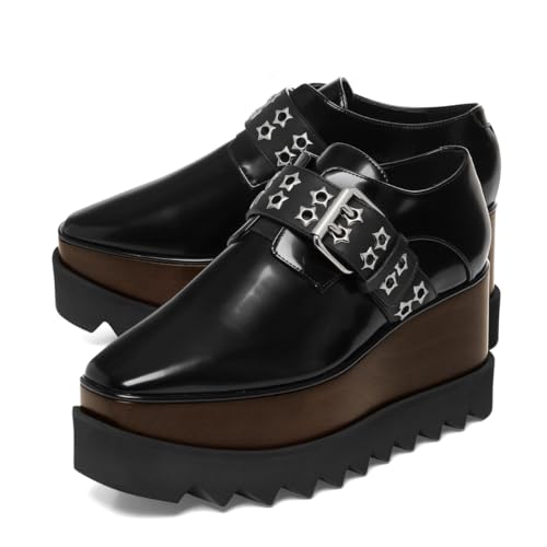 (ステラマッカートニー) STELLA McCARTNEY スニーカー ELYSE STUDBAND ブラック 36.5 810279 E00150 1000 [並行輸入品]