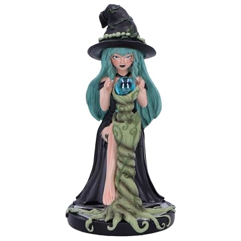 Nemesis Now Sage Witch Figurine with Crystal Ball Cover