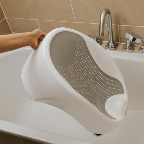 Miniatura 2 de Nuby Hamaca De Baño Para Recién Nacido Diseño Ergonómico Ligero Y Portátil Antideslizante Apto Desde El Nacimiento Blanco