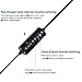 Lapel Microphone Kit for Android Iphone, 20 Feet 3.5mm 360° Omnidirectional Audio Video Recording Professional Lavalier Microphone Easy Clip-on Wired Mic for Youtube Interview Ipad Camera Camcorder