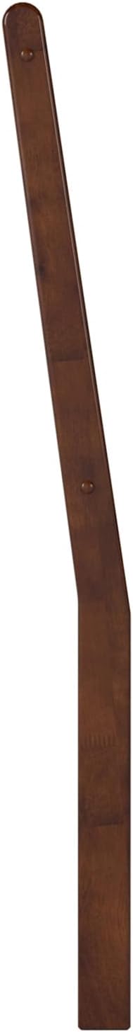 AFI, Casanova Full Solid Wood Panel Headboard, Walnut