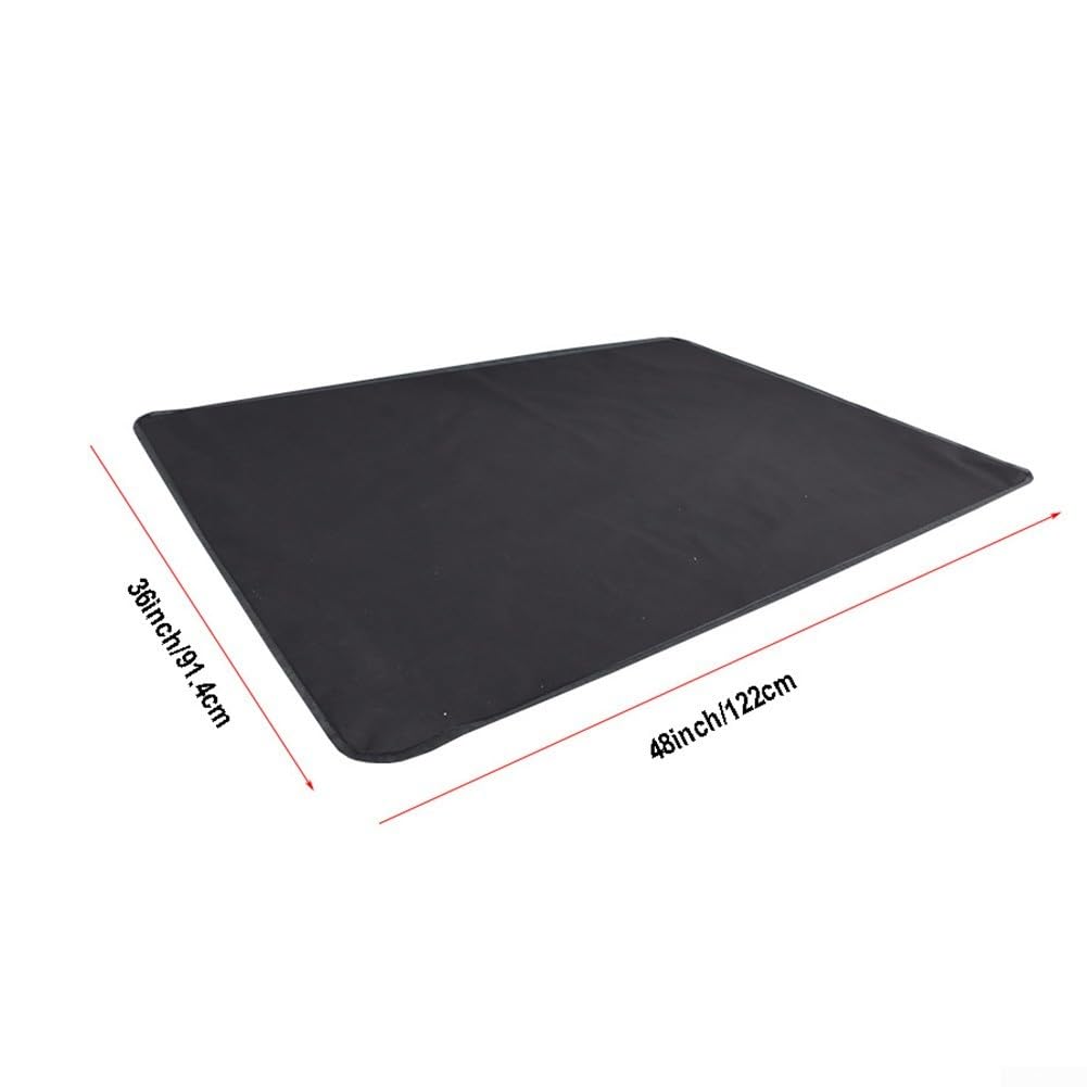 Tapis de sol imperméable pour cage à oiseaux 600D avec fond antidérapant pour une installation stable et résistant à la saleté