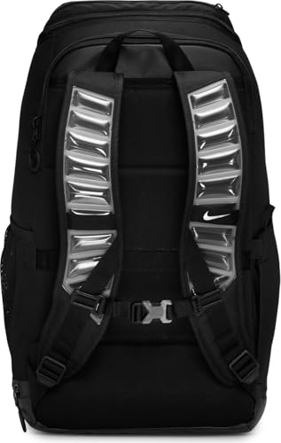 Nike Varsity Elite Backpack (32L), Black/Black/Metallic Silver, One Size2