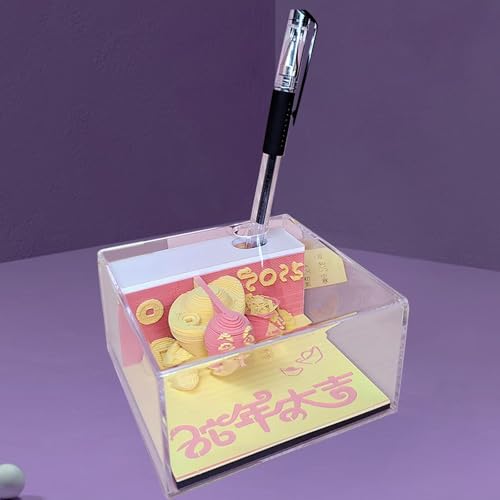 Bloc-notes 3D artistique Homyl oubliez la routine avec ce bloc-notes - 5