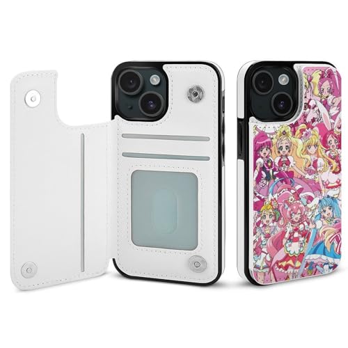 BxtnPRSVV Aj ߂gѓdbP[X iPhone 15/15plus/15 Pro/15 Pro MaxΉ 蒠^  Aj LN^[ vg Gǂ ϏՌ  X}zP[X iPhone 15