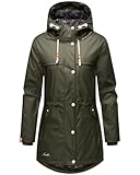 Les coutures soudées rendent cette veste de pluie absolument coupe-vent et imperméable. Le col haut et surélevé protège le cou et le cou.