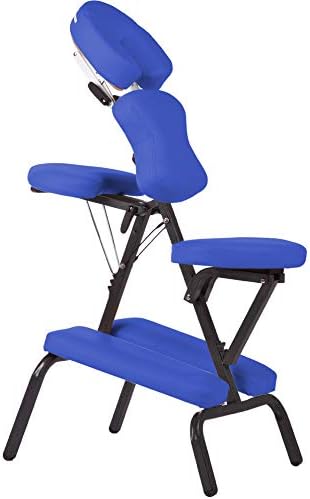 Foldable Portable Massage Chair - Blue