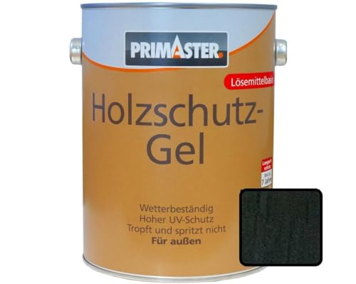 Primaster Holzschutzgel ebenholz 750 ml seidenmatt für Außen