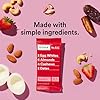RXBAR Protein Bars, 12g Protein, Gluten Free Snacks, Strawberry, 22oz Box (12 Bars)