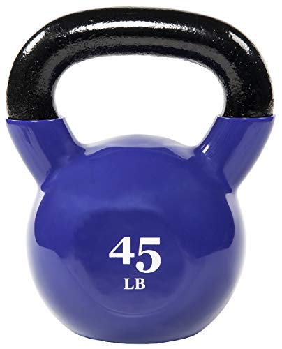 Photo 1 of Everyday Essentials All-Purpose Color Vinyl Coated Kettlebell