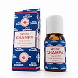 Natural Champa Fragrant Oil Concentrated Fragrance Oil - Ideal for Environmental Scenting, Bath, Perfumery, Oil Burners & Diffusers - Champa