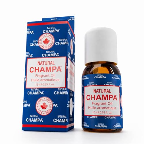 Natural Champa Fragrant Oil | Concentrated Scent for Candles, Soap, Bath Bombs, Diffusers & More | Long-lasting Aroma (15 ml)