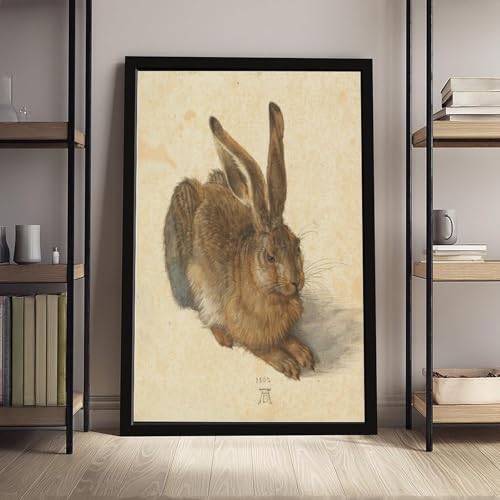 Impression sur toile The Hare by Durer pour décorer un mur vide - 4