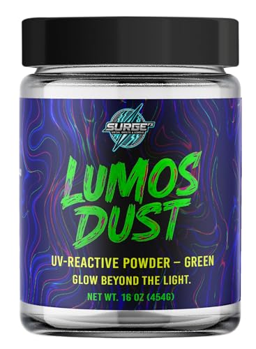 Poudre en mousse réactive aux UV SurgeFX idéale pour anniversaires et soirées lumineuses