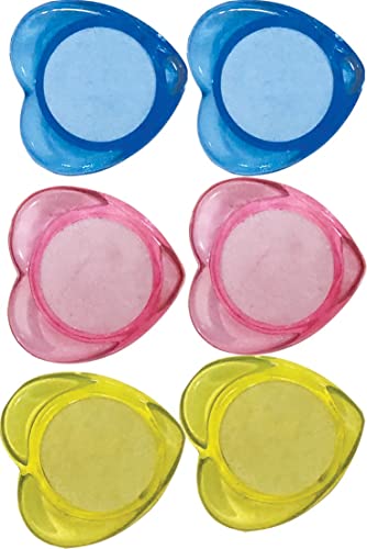 Ima Coração 30 mm - Cartela com 6, Kit, 603031, Multicor