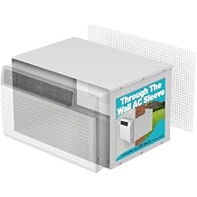 Through The Wall Air Conditioner Sleeve, 26 Inch AC Wall Sleeve with Vent Mesh, Universal Wall Air Conditioner Sleeve for TTW, Weather-Resistant & Insulated AC Accessories