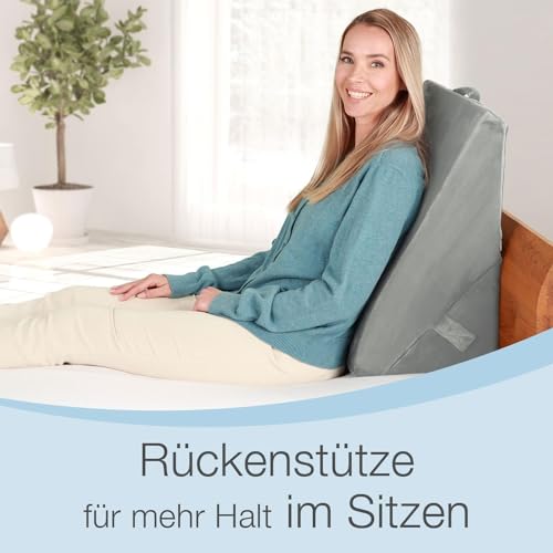 Rückenkissen maxVitalis Multifunktions-Keilkissen für Komfort und Unterstützung