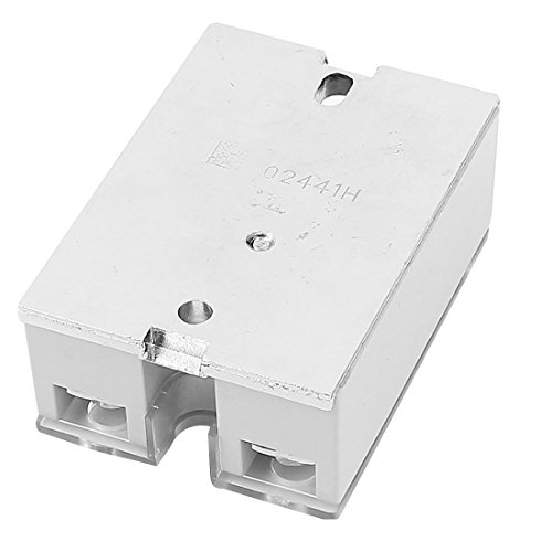Uxcell A15101200Ux0110 Dc-Ac 3-32Vdc Input To 24-380Vac Output 25A Single Phase Solid State Relay #TOP2