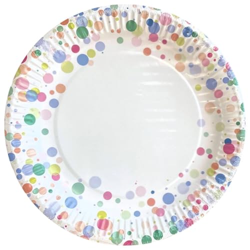 Nutmeg Home Bubbles Plate