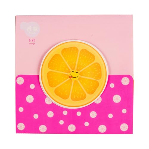 Papel de Origami Dupla Face Colorido com 10 Cores Lisas17x17cm Fruta - 90 unidades