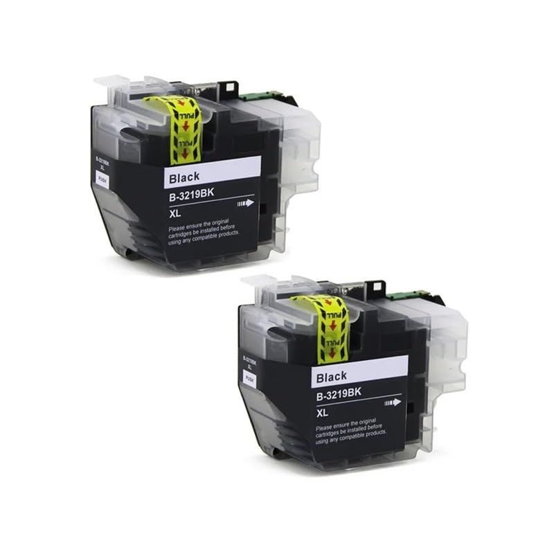Cartucho de tinta negra de alta definición y gran adherencia para Brother MFC J5730DW de 2 uds