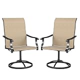 Outsunny Swivel Patio Chairs Set of 2