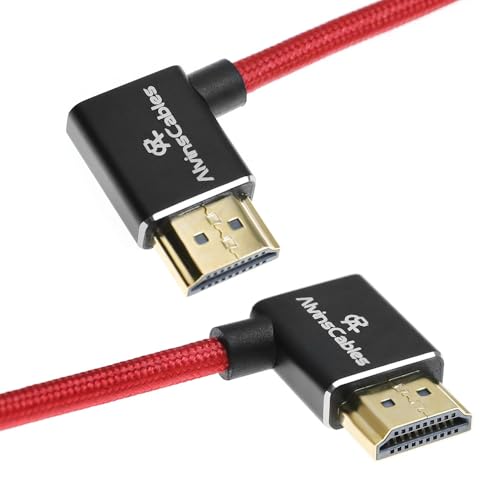 Alvin's Cables 8K HDMI 2.1 �P�[�u�� 8K 60Hz�A4K 120Hz�A���� - Atomos Ninja ���j�^�p�A����������E�������p�̕ґg�R�C���P�[�u�� for Sony FS5/FS7/FX9�Afor Canon C300