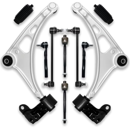 SegurVelo 10Pcs Front Lower Control Arm Suspension Kit for Acura 2014-2020 MDX, for Honda 2019-2021 Passport, 2016-2021 Pilot, 2017-2021 Ridgeline, K623548 K623549 K750678/79 ES801204/05 EV801341