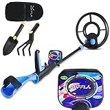 Metal Detector Waterproof for Kids & Junior: SUFFLA Youth Gold and Silver Finder 7.5” Coil...