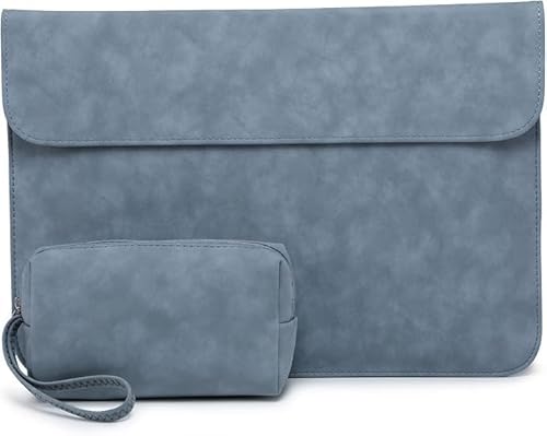 �yFotee�zFor ASUS Zenbook 14 UM3406GA�p�P�[�X �|�[�` 14�C���` �� �ϏՌ� �S�ʕی� �o�b�O �d�����[�|�[�`�t���J�o�[ (�u���[)