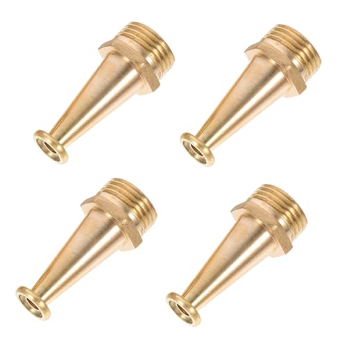 BESPORTBLE 4 piezas Conector de Boquilla para Manguera Pulg Rociador para Lavado de Coches y Riego de Jardín Accesorio Resistente para Manguera de Bombero Alta Presión y Fácil Instalación