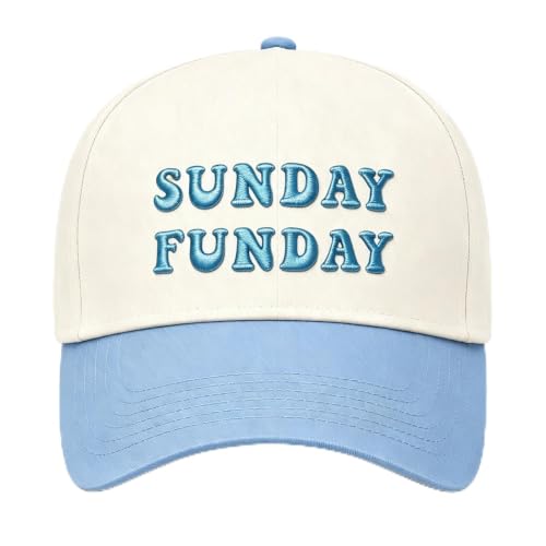 Sunday Funday Funny Trucker Hats Vintage Trucker Cap Hat