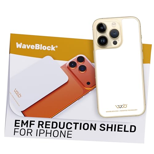 Harm Blocker for iPhone 14/14 Pro | 5G Shield Reduction Sticker | Tested in FCC Certified Lab | WaveBlock iProtect Sticker for iPhone | Made in USA