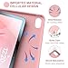 Kiloob for iPad 11th(A16,2025) 10th Generation Case with Keyboard 10.9 inch Wireless Detachable Folio Keyboard Cover with Pencil Holder for New iPad 10th Gen 2022 (Pink)