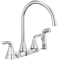 Peerless Parkwood Two Handle Kitchen Faucet Side Spray only .99: eDeal Info