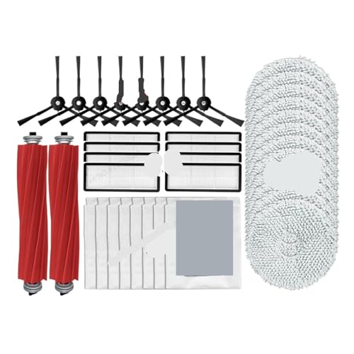 Roborock�AQrevo Pro�AQrevo MaxV�AQrevo S�AQrevo Plus �A�N�Z�T���[�ƌ݊������� ���b�v�t�B���^�[ ���C���T�C�h�u���V�������i(Set 4)