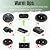 Samsung TV Power Cord Replacement - Compatible with UN40-UN78 Series 4k Smart TVs - C7 Cable