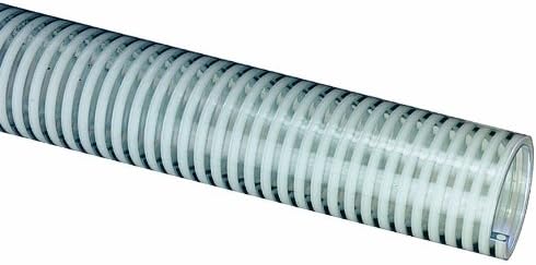 H075X100 H Series Standard Duty PVC Suction Hose, 110 PSI Max Pressure, 3/4 inches ID, 100 feet Length