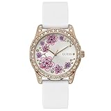 GUESS Factory - Reloj analógico en tono oro rosa