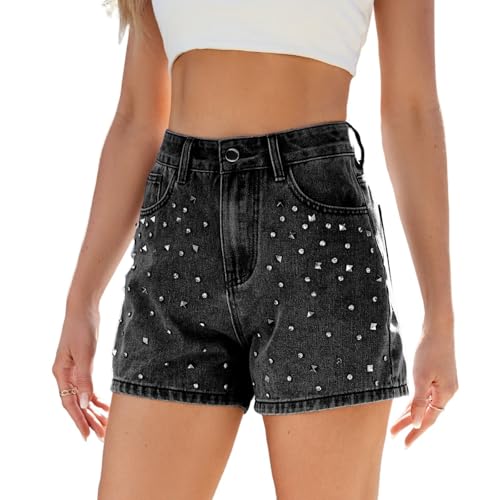 Short en jean rivet fini les coupes inconfortables sublimez votre taille