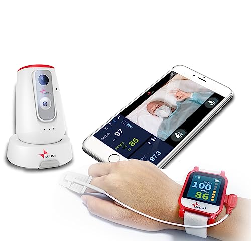 Guardian Angel GA2000 Lite Plus - Remote Wireless Wearable Vital Signs Monitoring, WiFi Video Monitoring & Alarm System (Adult)