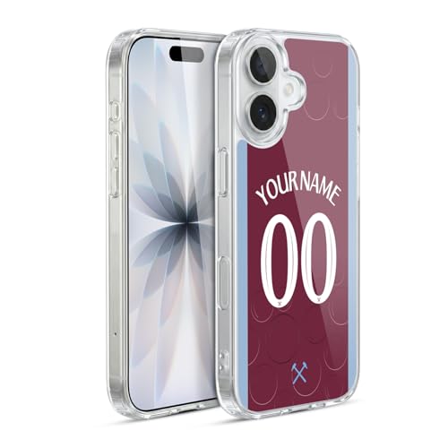 Coque West Ham United FC pour iPhone 17 compatible MagSafe avec protection gel