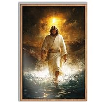 Je ne peux qu'imaginer l'affiche de paysage de Jésus