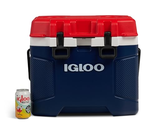 Igloo Trailmate 25 Qt Cooler, Insulated Hard Shell Ice Chest, Americana by Igloo - Image 4