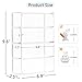JOYMOMO Clear Display Case 4 Layer Mini Action Storage Box Cabinet Organizer for Mini Toys(Mini Toys are Not Included)