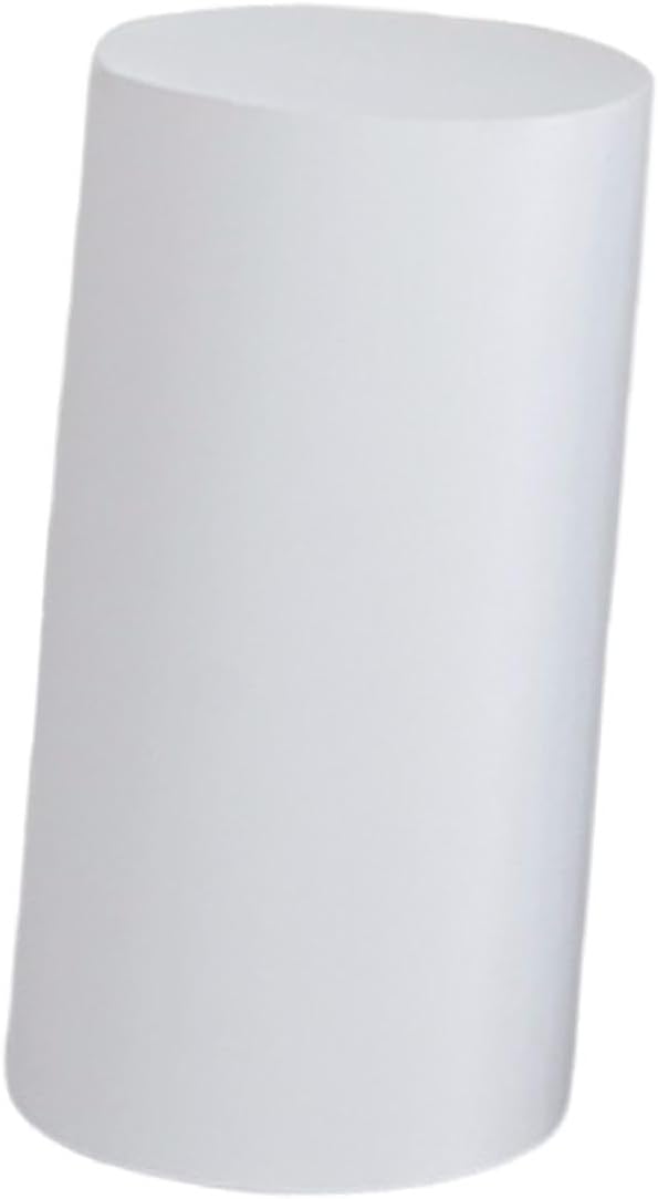 HouseVibe Round Dessert Table Cover Cylinder Pedestal Cover Cylinder Dessert Holder for Thanksgiving Engagement Party Decor, M (29.53x14.17 inch)- Small
