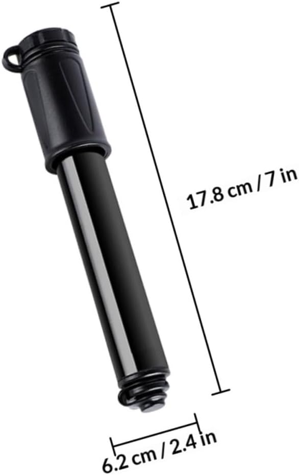 VICASKY Portable Bike Tire Pump with Hose, Mini High-Pressure Bicycle Air Inflator for Basketball and Cycling, Compact Bike Tire Inflation Tool for Outdoor Sports
