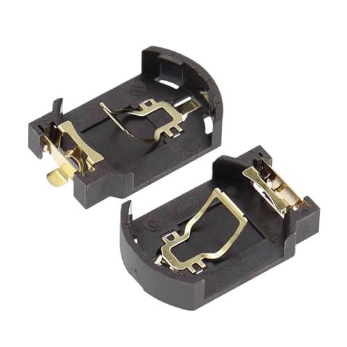 Soporte de batería CR2032 y CR2025 de tipo botón BS-8, pack de 100 unidades